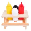 PICNIC TABLE CONDIMENT SET